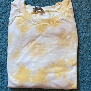 Tie Dye Yellow Sweatshirt